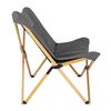 Bo-Camp Relaxstuhl Wembley L Grau