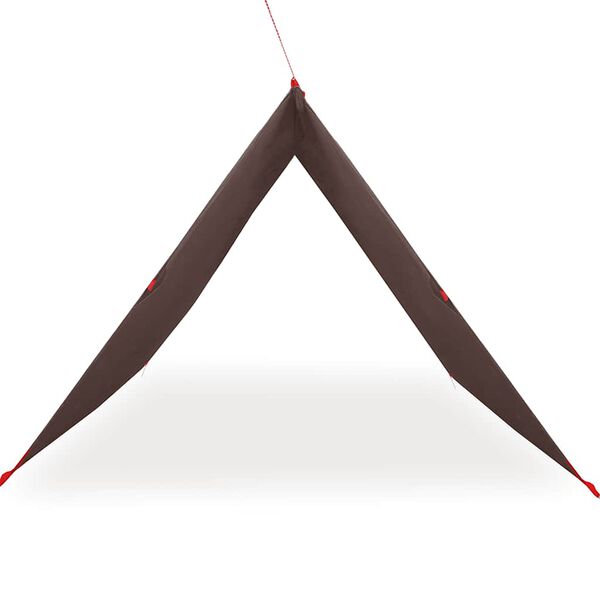 vidaXL Tarp Braun 366x306 cm Wasserdicht