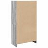 vidaXL B&uuml;cherregal Grau Sonoma 57x28,5x107,5 cm Holzwerkstoff