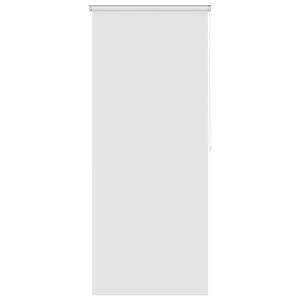 vidaXL Duschrollo 80x240 cm Wei&szlig;