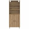 vidaXL Highboard Artisan-Eiche 69,5 x 34 x 180 cm