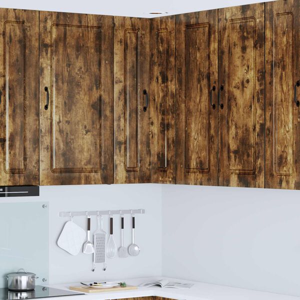 vidaXL K&uuml;chenschrank Kalmar Ger&auml;ucherte Eiche 57 x 57 x 100 cm