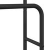 vidaXL Kleiderst&auml;nder Schwarz Eichen-Optik 90 x 30 x 100,5 cm