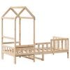 vidaXL Tagesbett mit Dach 80x200 cm Massivholz Kiefer