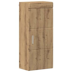vidaXL Badezimmer-Wandschrank TULUM Artisan-Eiche 37 x 24,5 x 86 cm