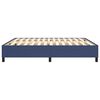 vidaXL Boxspringbettgestell Blau 160x200 cm Stoff