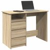 vidaXL Schreibtisch Sonoma-Eiche 102x50x75 cm Holzwerkstoff