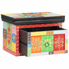 vidaXL Nachttisch 2 stk. Mehrfarbig 40 x 30 x 28 cm