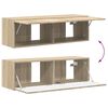 vidaXL TV-Schrankset 4 pcs Sonoma-Eiche Holzwerkstoff