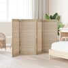 vidaXL Schrankt&uuml;r 4 pcs Natur 140.5 x 2 x 59.5 cm Massives Kiefernholz