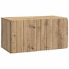 vidaXL Wandmontierter TV-Schrank Artisan-Eiche 59,5 x 31 x 30 cm
