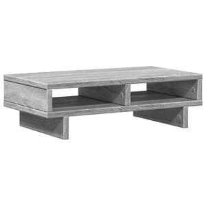 vidaXL Monitorst&auml;nder Grau Sonoma 50x27x15 cm Holzwerkstoff