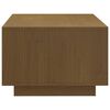 vidaXL Couchtisch Honigbraun 110x50x33,5 cm Massivholz Kiefer