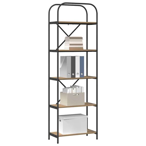 vidaXL B&uuml;cherregal Artisan-Eiche 60 x 30 x 183 cm Holzwerkstoff