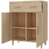 vidaXL Sideboard Sonoma-Eiche 69,5x34x89 cm Holzwerkstoff