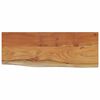 vidaXL Wandregal 50x20x3,8 cm Rechteckig Massivholz Akazie Baumkante