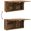 vidaXL Bad-Wandschrank Altholz-Optik 80x25x40 cm Holzwerkstoff
