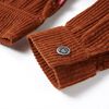 Kinderjacke Cord Cognac 116