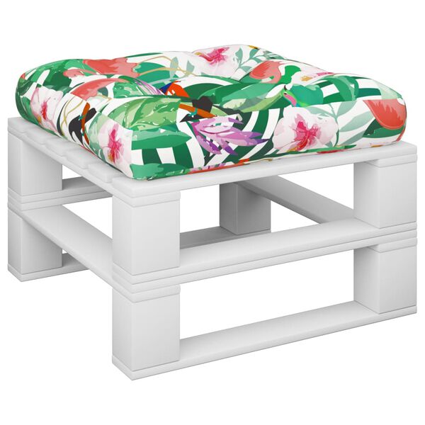 vidaXL Palettenkissen Mehrfarbig 50x50x12 cm Stoff