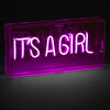 CHILDHOME Neon-Leuchtkasten It's A Girl Pink