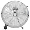 vidaXL Trommelventilator Mit Rad 79 x 37 x 82 cm Aluminium