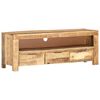 vidaXL TV-Schrank 110x30x40 cm Raues Mangoholz