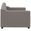 vidaXL Tagesbett Taupe 80x200 cm Stoff