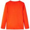 Kinder-Langarmshirt Hellorange 92