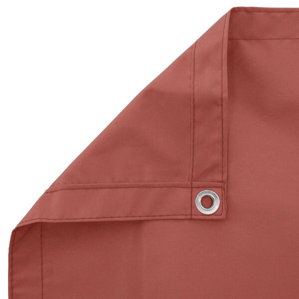 vidaXL Balkonsichtschutz Terrakotta 110 x 400 cm Oxford-Stoff