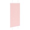vidaXL Plissee Rosa 65x100 cm Stoffbreite 64,4 cm Polyester