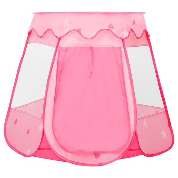 vidaXL Kinder-Spielzelt Rosa 102x102x82 cm