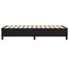 vidaXL Boxspringbettgestell Schwarz 80x200 cm Stoff