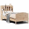 vidaXL Massivholzbett mit Regal ohne Matratze 90x190 cm Kiefer
