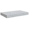 vidaXL Schweberegale 2 Stk. Betongrau 40x23x3,8 cm MDF