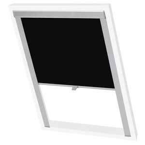 vidaXL Verdunkelungsrollo Schwarz P08/408 GGL und GGU