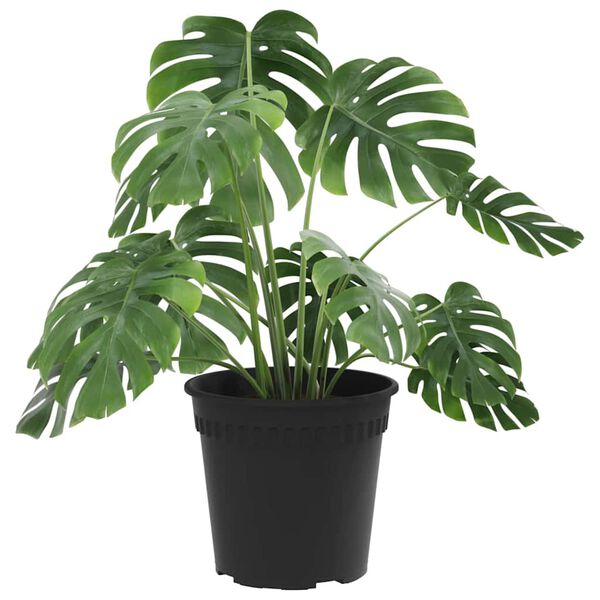 vidaXL Runder Blumentopf 6 pcs Schwarz &Oslash; 17 x 14 cm Kunststoff