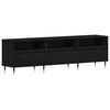 vidaXL TV-Schr&auml;nk 150 x 30 x 44,5 cm Schwarz Eichen-Optik