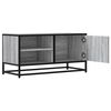 vidaXL TV-Schrank Grau Sonoma 80x34,5x40 cm Holzwerkstoff und Metall