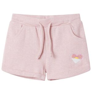 Kindershorts mit Kordelzug Hellrosa 116