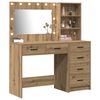 vidaXL Schminktisch mit Regal Braun 78,5 x 41 x 135 cm Holzwerkstoff