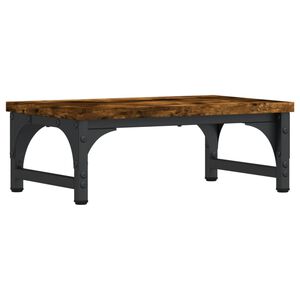 vidaXL Monitorst&auml;nder R&auml;uchereiche 37x23x14 cm Holzwerkstoff