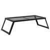 vidaXL Faltbarer Campinggrill 58 x 31 x 2 cm Legierter Stahl Schwarz