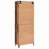 vidaXL Highboard 2 pcs Altholz Holzwerkstoff