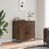 vidaXL Sideboard Braun Eichen-Optik 79,5x35,5x74,5 cm Holzwerkstoff