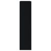 vidaXL Schuhschrank Schwarz 80x21x87,5 cm Holzwerkstoff