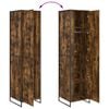 vidaXL Warderobe 2 pcs Raucharbe 50 x 50 x 200 cm Holzwerkstoff