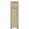 vidaXL Badezimmerschrank Sonoma-Eiche 30,5 x 30 x 101 cm Holzwerkstoff