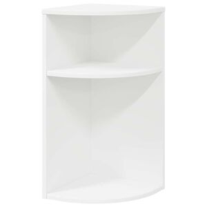 vidaXL Beistelltisch Wei&szlig; 29,6 x 29,6 x 60 cm Holzwerkstoff