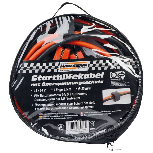Br&uuml;der Mannesmann Starthilfekabel