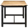 vidaXL Esstisch 180 x 90 x 76 cm Raues Mango-Massivholz